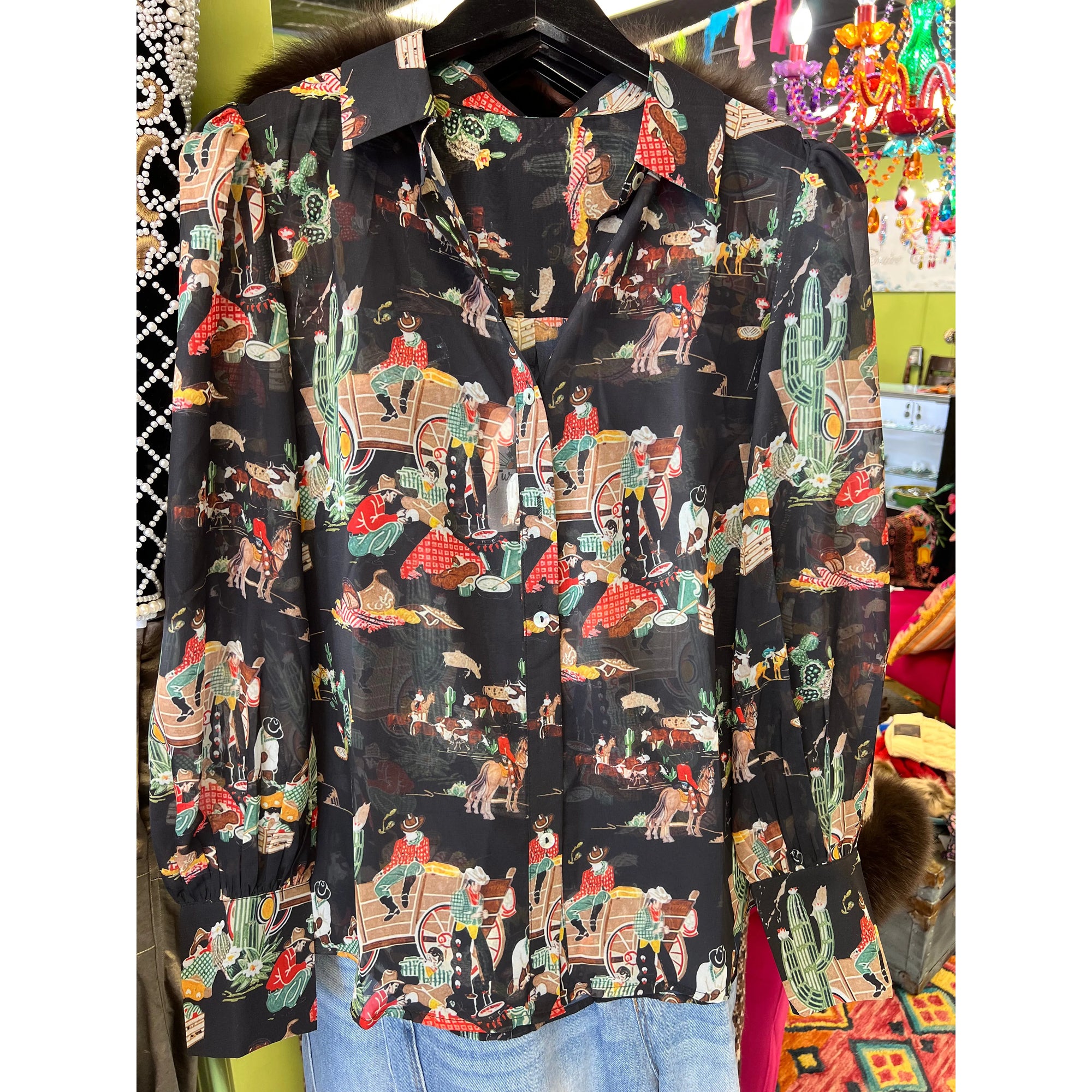 Wagon Wheel Blouse