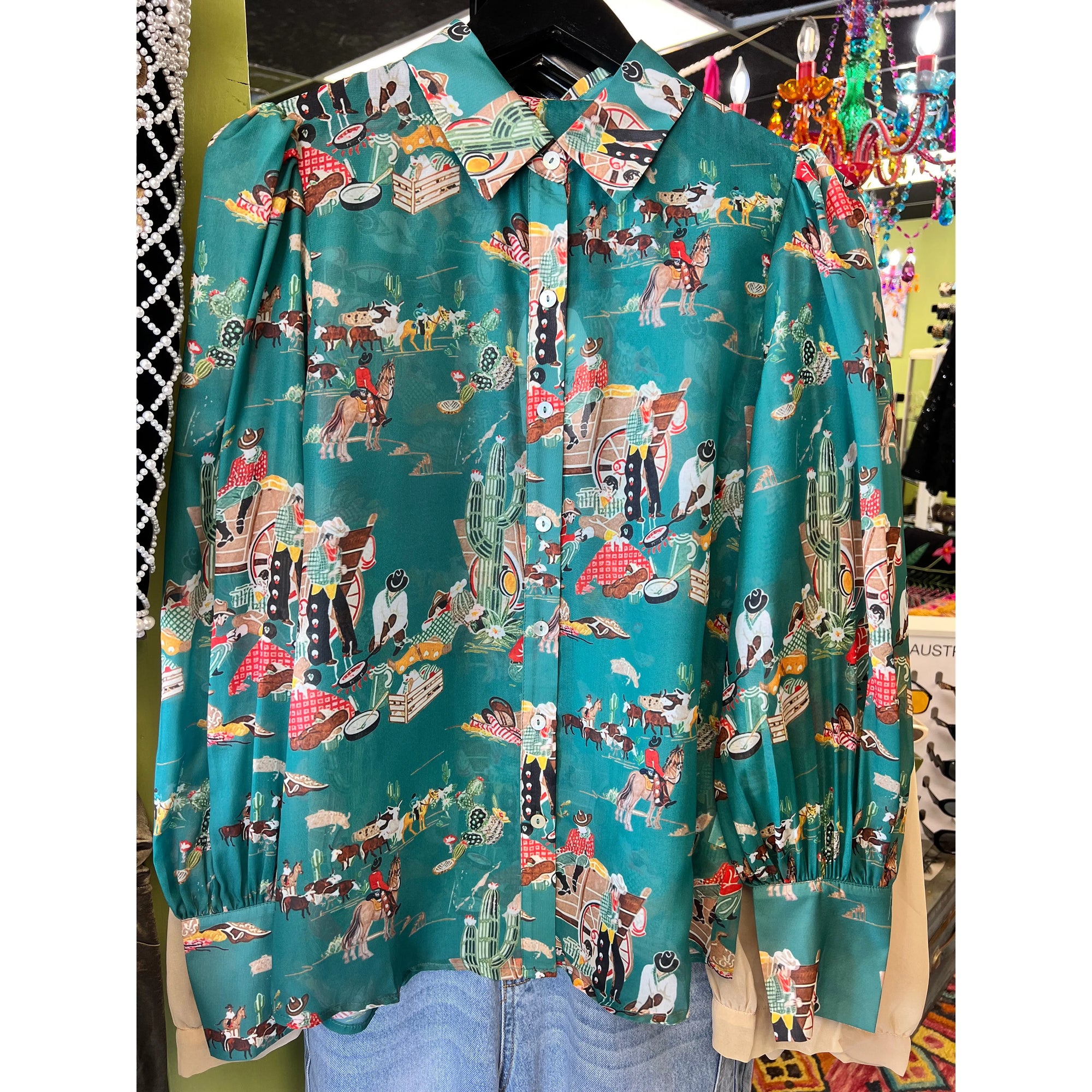 Wagon Wheel Blouse